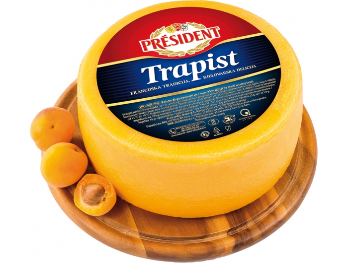 President sýr Trappist 45 % m.m. 1 kg
