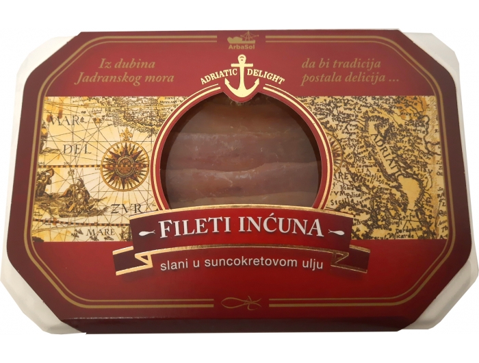 Salted anchovy fillet, 75 g