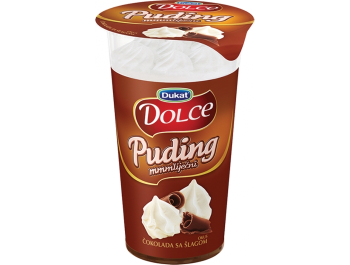 Dukat Dolce pudding chocolate whipped cream 170 g