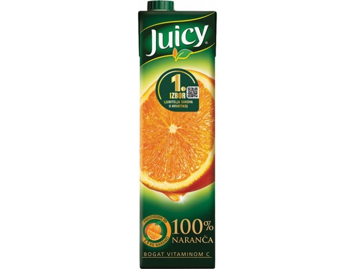 Juicy Sok 100 % naranča 1 L