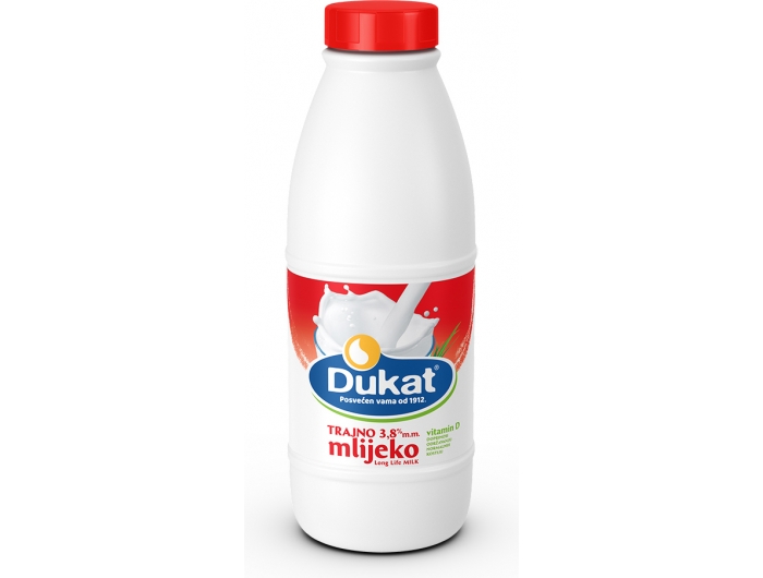Dukat trajno mlijeko 3,8 % m.m. 1 L