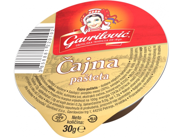 Gavrilović tea pate 30 g