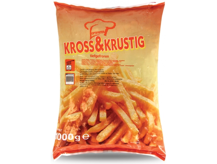 Kross&Krustig pomfrit 1 kg