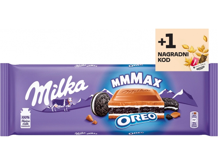 Milka Oreo čokolada 300 g