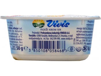 Vindija 'z bregov Vivis fresh cream cheese 50 g