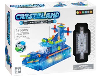 Crystal cubes Patrol boat