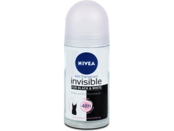 Nivea Black & White Invisible Deo roll-on Clear 50 ml