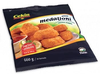 Vindija Cekin breaded chicken medallions 660 g