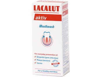 Lacalut Aktiv Otopina za njegu usne šupljine i zubi 300 ml