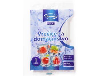 Domax household bags with a capacity of 1 L