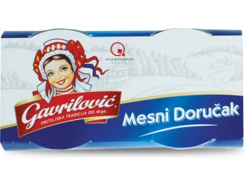 Gavrilović Fleischfrühstück 1 Packung 2x150 g
