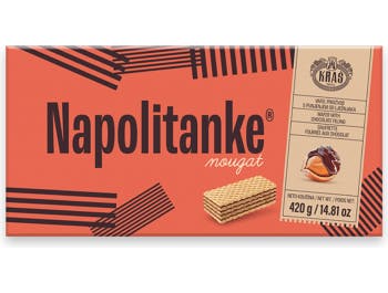 Kraš Napolitanke Torrone Nocciola 420 g