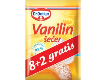 dott. Oetker zucchero vanigliato 10x80 g 8+2 GRATIS
