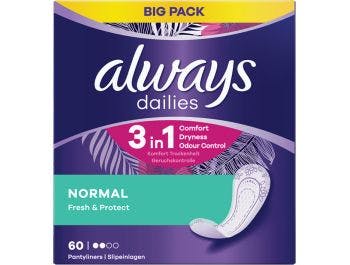 Always Daily Pads normal 60 Stk