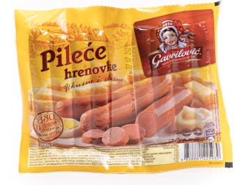 Gavrilović hot dog di pollo 200 g