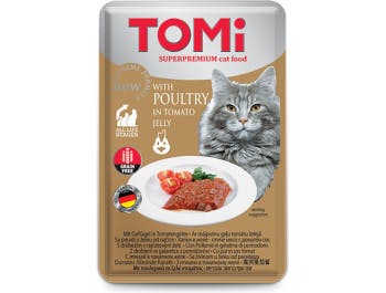 Tomi hrana za mačke perad u umaku od rajčice 100 g