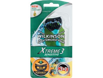 Wilkinson jednokratni brijač Sword Xtreme3 3 KOM + GRATIS 1 KOM