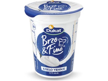 Dukat sour cream 12% m.m. 200 g