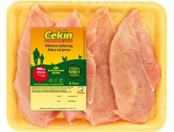 Vindija Cekin chicken breast fillet steaks, packaging approx. 400 g