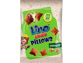 Podravka Lino Lada Pillows Cereal pillows Nougat 80 g