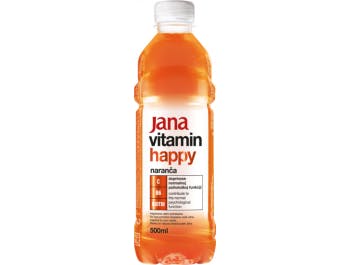 Jana Vitamin Happy Orange aromatisiertes Wasser 0,5 L