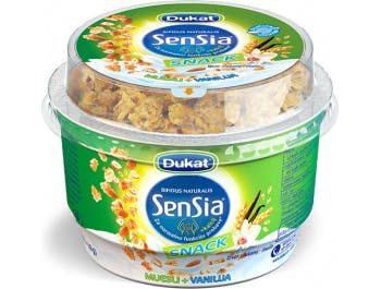 Dukat Sensia snack, gusto vaniglia e cereali 190 g