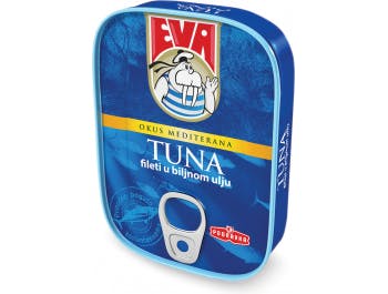 Podravka Eva filety z tuňáka v rostlinném oleji 115g