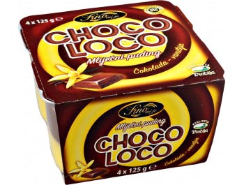 Vindija Choco loco mléčný pudink 1 balení 4x125 g