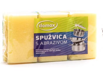 Domax sponge with abrasive 3 pcs