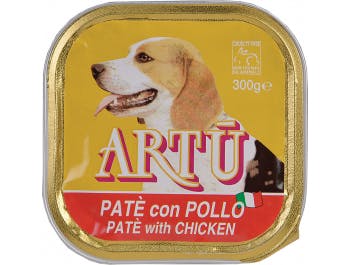 Artu Hundefutter im Aluminiumbehälter mit Huhn 300 g