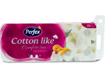 Toaletní papír Perfex třívrstvý Comfort line 10 rolí