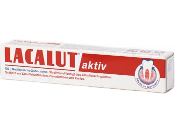 Lacalut Aktiv medizinische Zahnpasta 75 ml