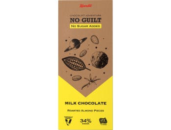 Kandit No guilt chocolate with almonds 80 g