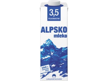 Mleko alpejskie permanentne 3,5% m.m. 1 litr