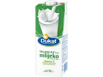 Dukat Mleko permanentne 0,5% m.m. 1 litr