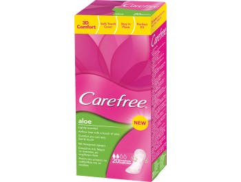 Carefree daily pads Aloe 20 pcs