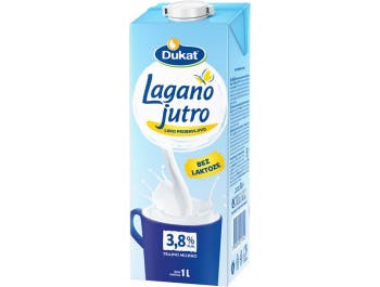 Dukat Světlé ranní mléko 3,8 % m.m. 1 l