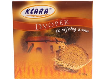 Klara Toast from whole grain 225 g