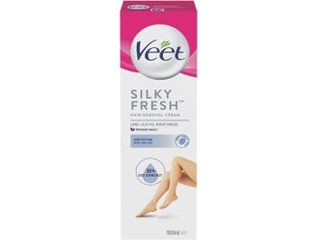 Veet Silky Fresh Haarentfernungscreme für empfindliche Haut 100 ml