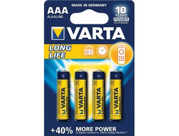 Warta battery AAA LR03 1.5V 4 pcs