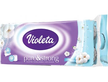 Violeta pure&strong toilet paper, 10 rolls