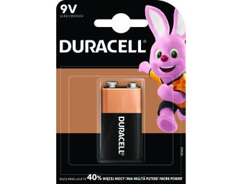 Duracell alkaline battery basic 6 LR61 9V 1 pc