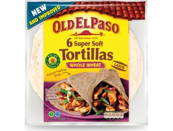 Tortilla Old El Paso integral 350 g