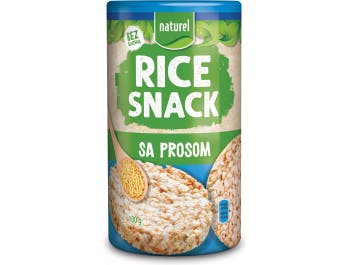 Naturel snack rice and millet 100 g