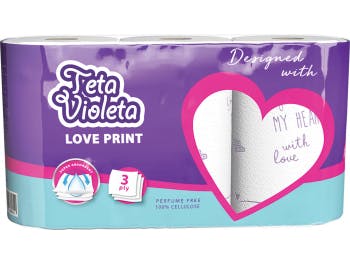 Teta Violeta Paper towels 3 rolls