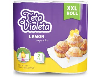 Teta Violeta paper towel double layer 2 rolls