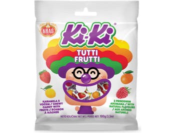 Kraš Kiki Tutti Frutti bomboni 100 g