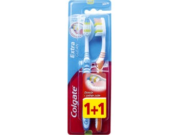 Colgate Toothbrush Extra Clean 1 + 1 pcs
