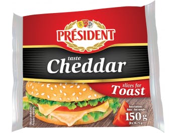 President tavený sýr Cheddar 150g