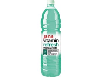 Jana Vitamin Refresh Wasser mit Minz- und Limettengeschmack, 1,5 l